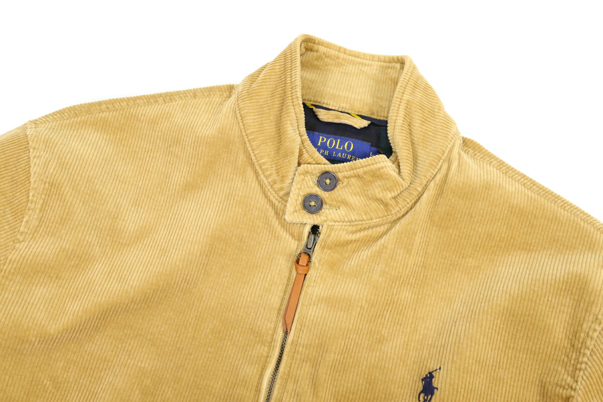 楽天市場】ポロ ラルフローレン メンズ コーデュロイ スイングトップ