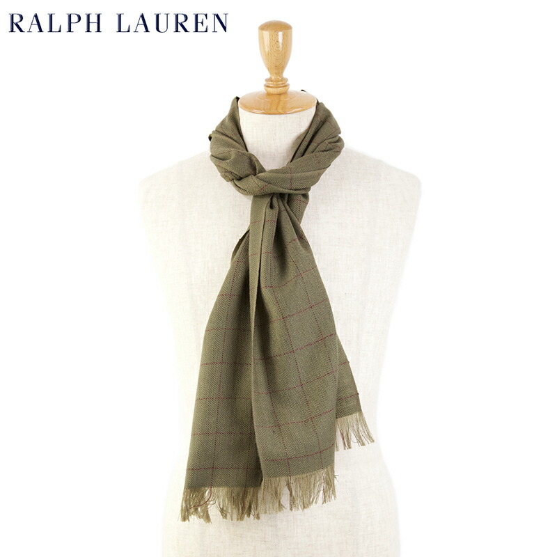 楽天市場】POLO Ralph Lauren Virgin Wool Scarf (LODEN)ラルフ