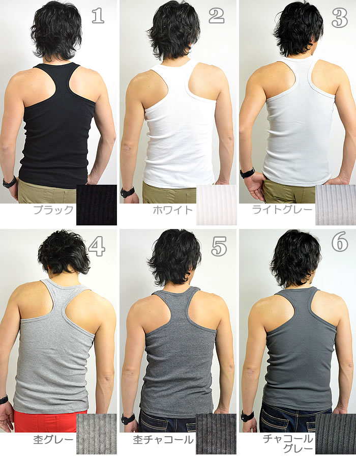 楽天市場】タンクトップ メンズ TANK TOP MEN'Sグレコタンクトップ