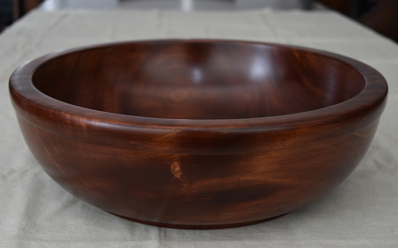 楽天市場】【一点物】こね鉢 39cm 全面拭き漆塗り 日本製 国産 木製