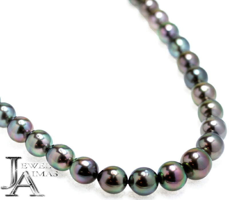 楽天市場】【MIKIMOTO】ミキモト 黒蝶真珠 黒蝶パール 10mm-7mm