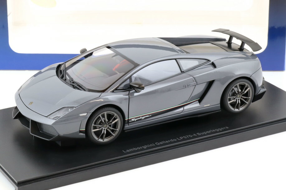 楽天市場】オートアート 1/18 ランボルギーニ ガヤルド LP570-4