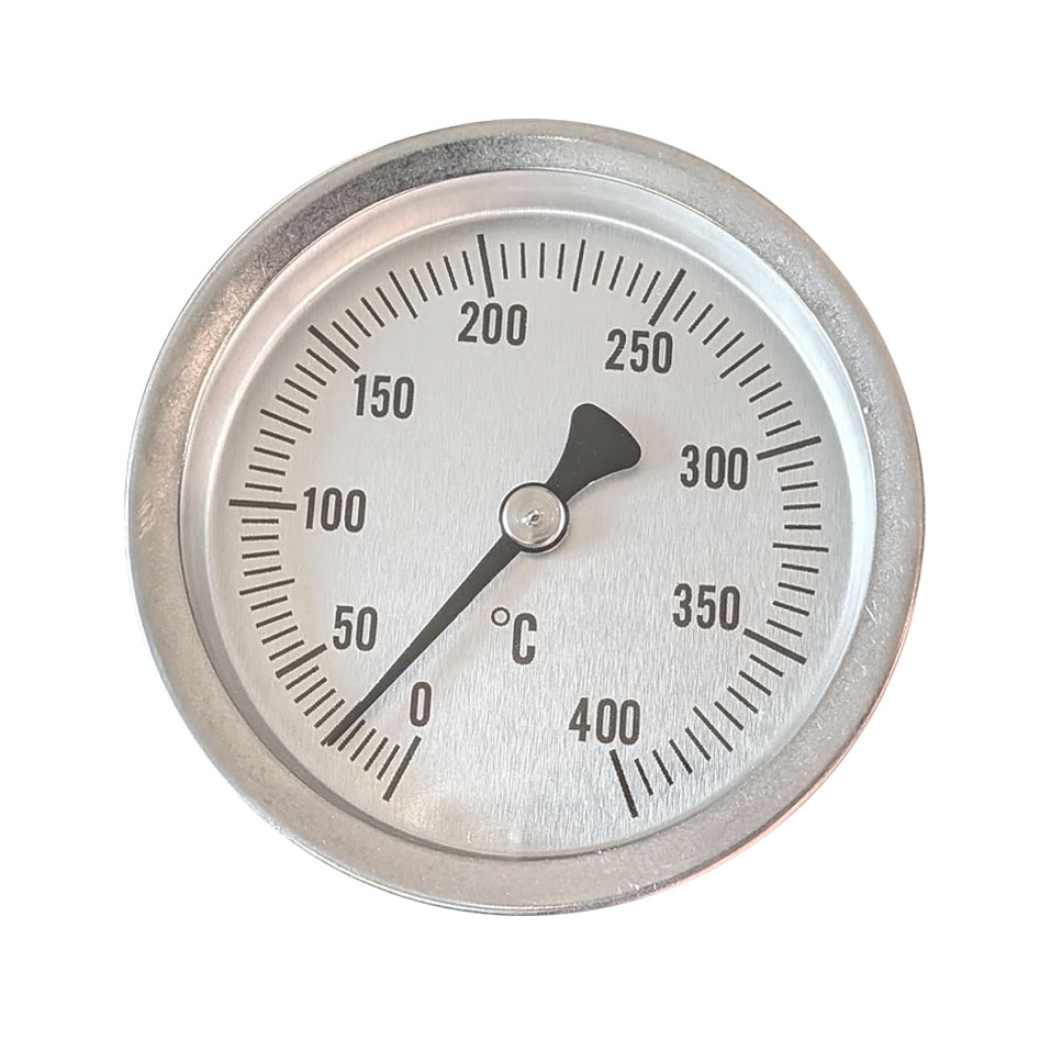 楽天市場】温度計 薪ストーブ 高温 ピザ窯 アナログ温度計 400℃ 重厚感
