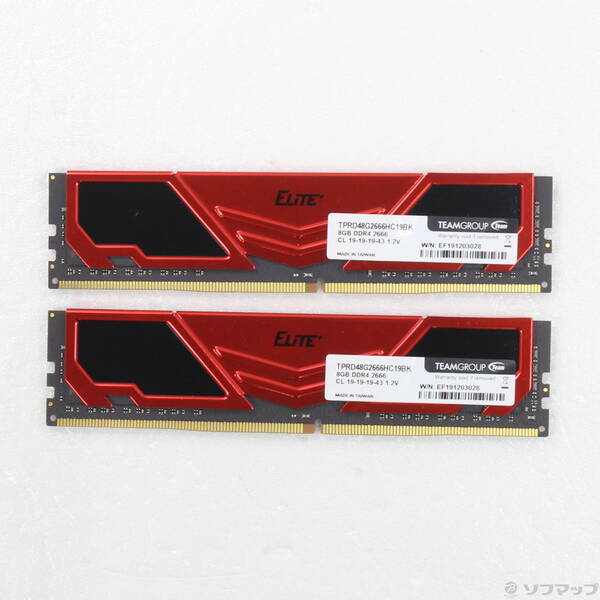 DIMM DDR4 2666 1024X8 8GB 2枚組 DDR4-2666 pc4-21300 8gb 2枚」の