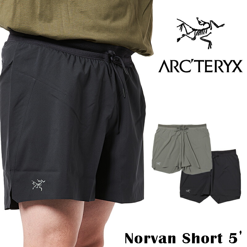 楽天市場】ARCTERYX アークテリクス Norvan Short 5' M Forage Black