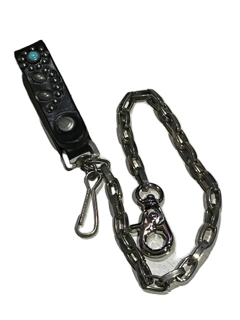 楽天市場】HTCエイチティーシーウォレットチェーン フラワーターコイズ