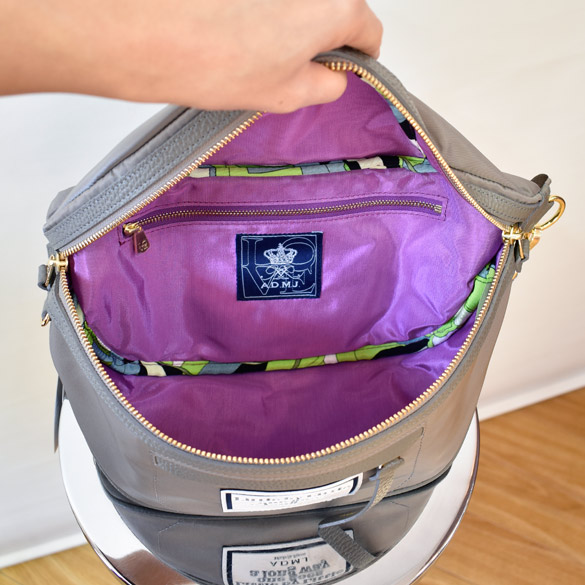 楽天市場】ADMJ ザ・デービス/ナイロン&牛革 クロスボディバッグ(ad194