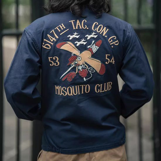 楽天市場】メンズ ミリタリージャケット刺繍 スーベニアジャケット第5