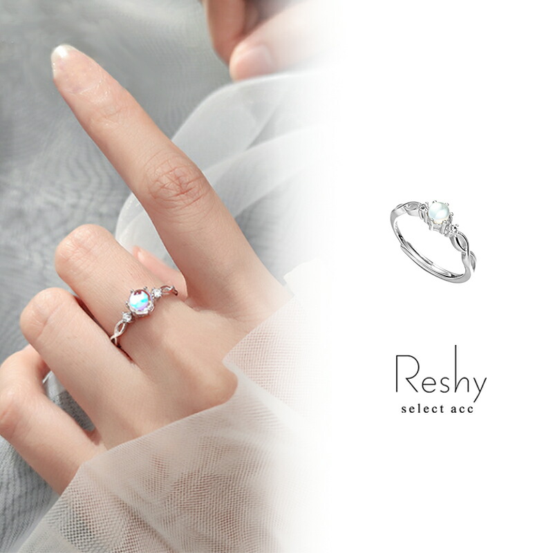 楽天市場】ムーンストーン 指輪 ムーンストーン リング レディース