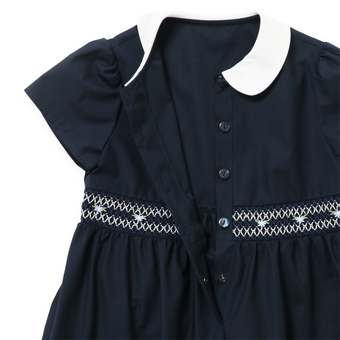 楽天市場】お受験 ワンピース 女の子 夏 半袖 小学校 受験 女の子 服