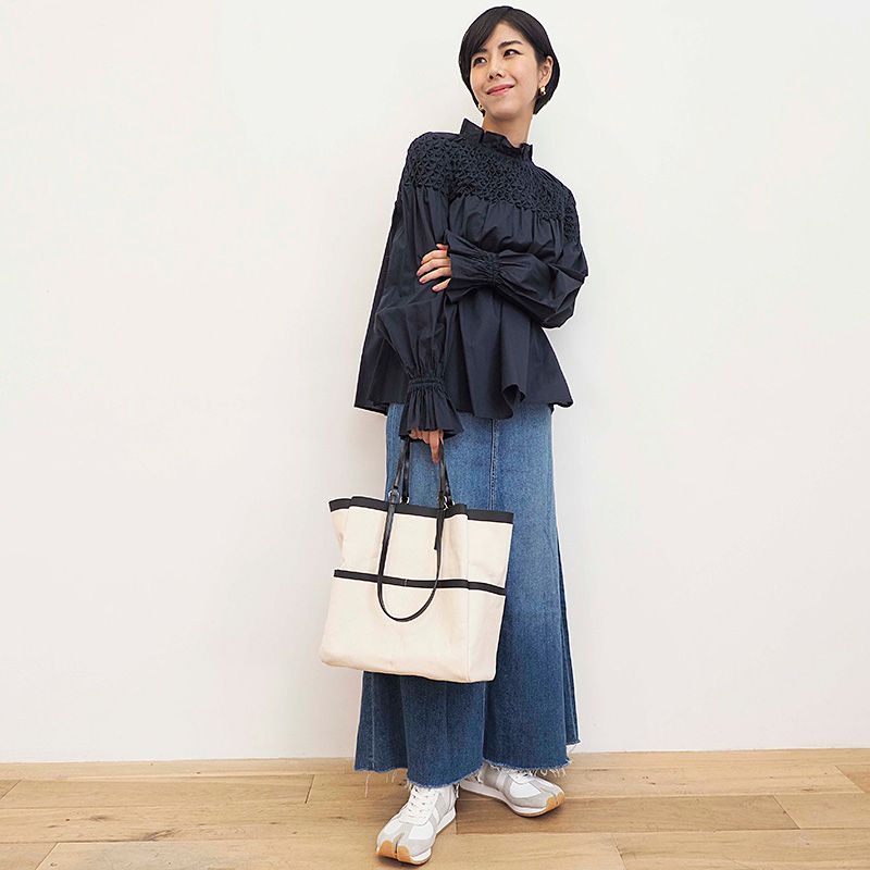 マーレット☆ マジョレレ コットンスモッキングブラウス チュニック