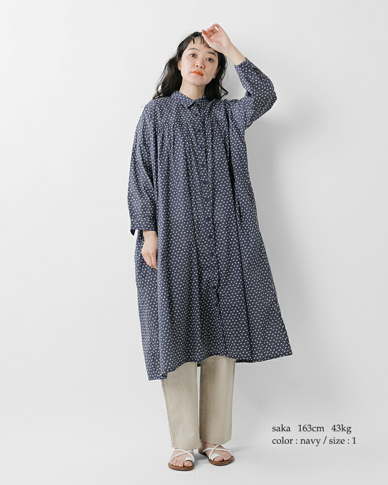 楽天市場】SOIL ソイル コットン ボイル スモールフラワー プリント