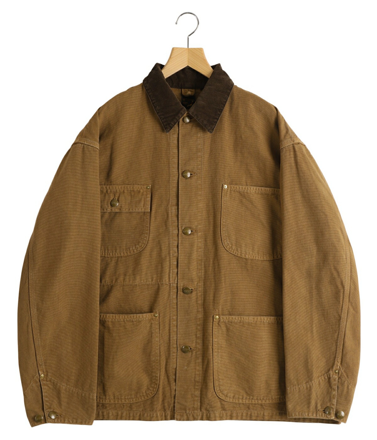 楽天市場】[送料無料]orSlow : RELAX FIT OXFORD COVERALL : 01-6034
