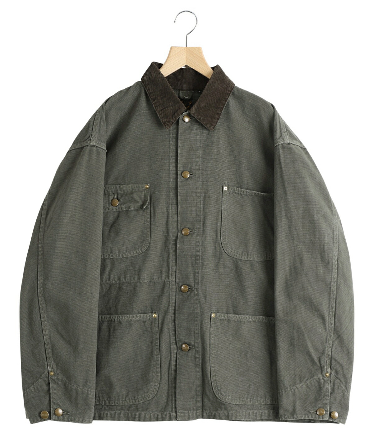楽天市場】[送料無料]orSlow : RELAX FIT OXFORD COVERALL : 01-6034
