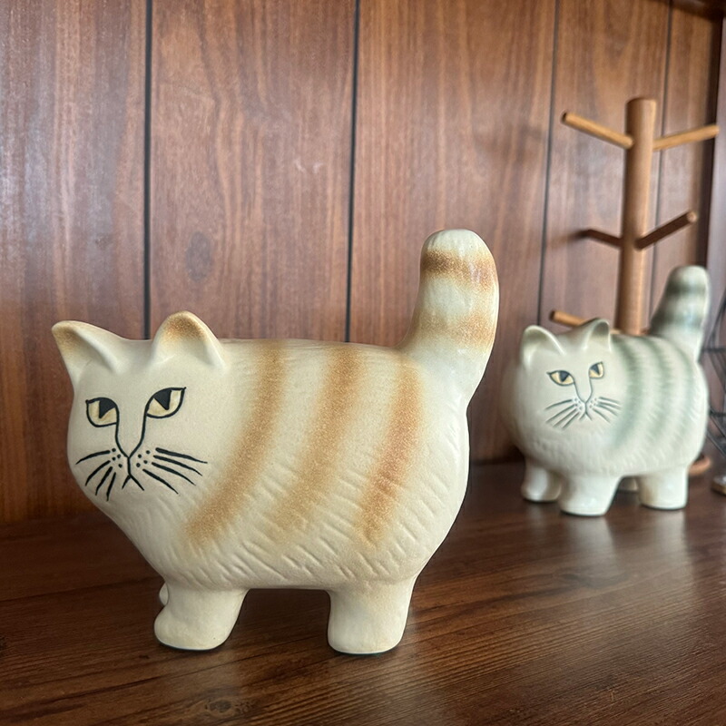 楽天市場】Lisa Larson Cat リサラーソン キャットモア ブラウン