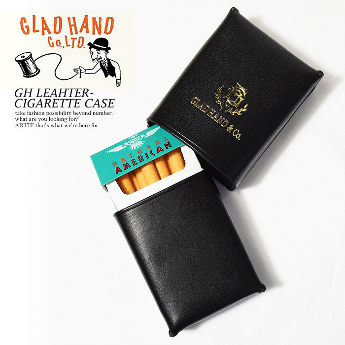 楽天市場】GLAD HAND グラッドハンド GH LEATHER-CIGARETTE CASE