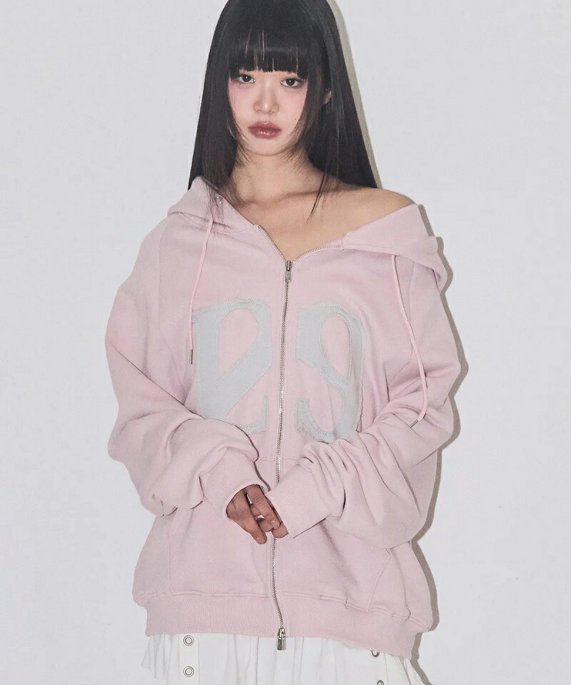 楽天市場】ILLIGO (イリゴ) 129 Logo Patch Hooded Zip-Up 6 COLOR