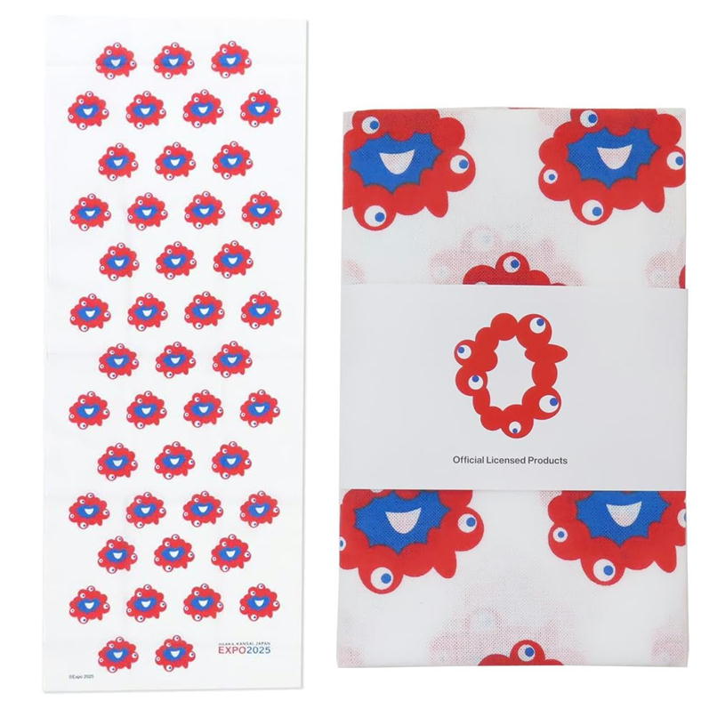 楽天市場】万博 ミャクミャク 手ぬぐい 2025大阪関西万博 デザイン