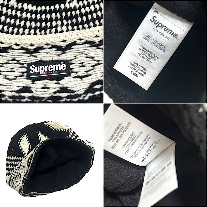 楽天市場】「新品」Supreme 24FW Week3 Supreme Diamond Beanie