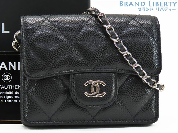 楽天市場】【未使用】シャネル CHANEL マトラッセ ココマーク キャビア