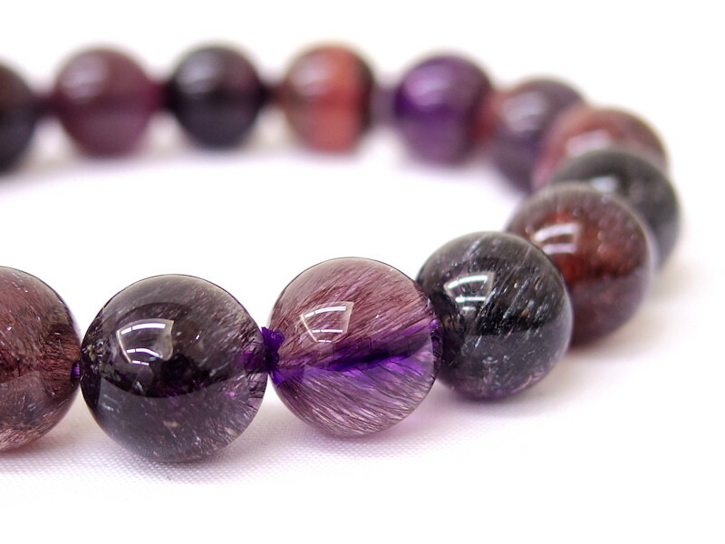 楽天市場】【パワーストーン】スーパーセブン レピドクロサイトイン