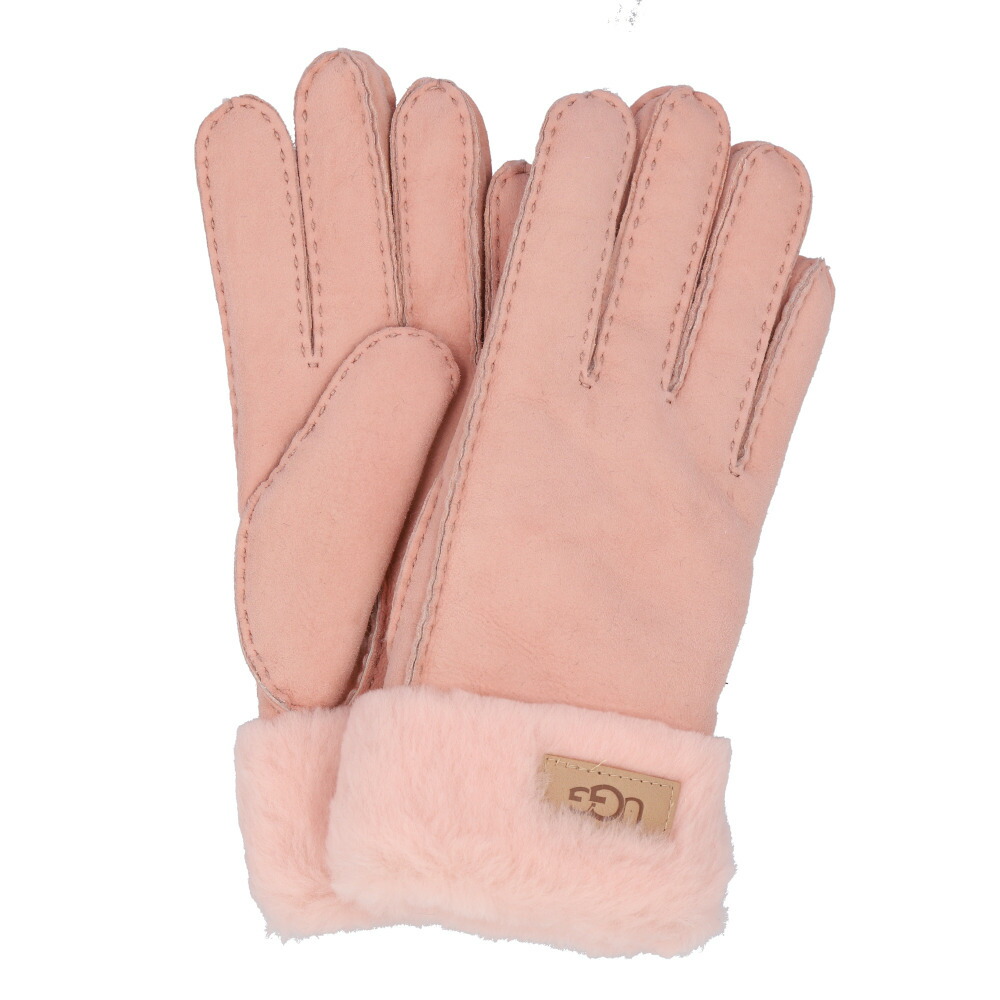 楽天市場】UGG 手袋 レディース 通販 革 シープスキン 折り返し 防寒