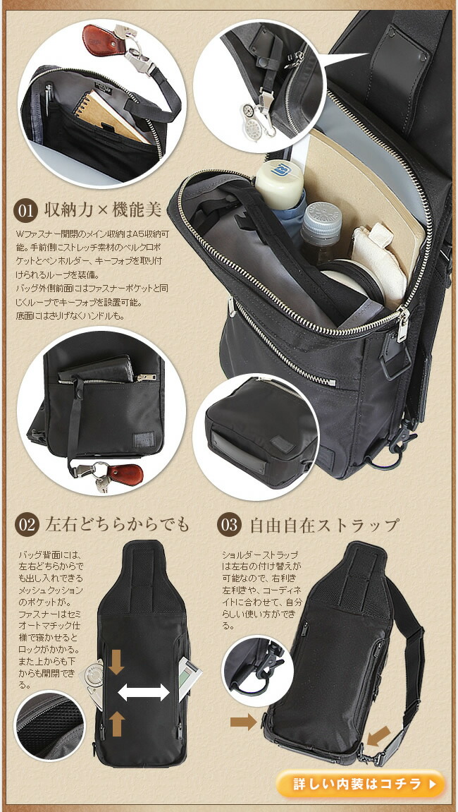 楽天市場】ポーター リフト スリングショルダーバッグ 822-06134 吉田