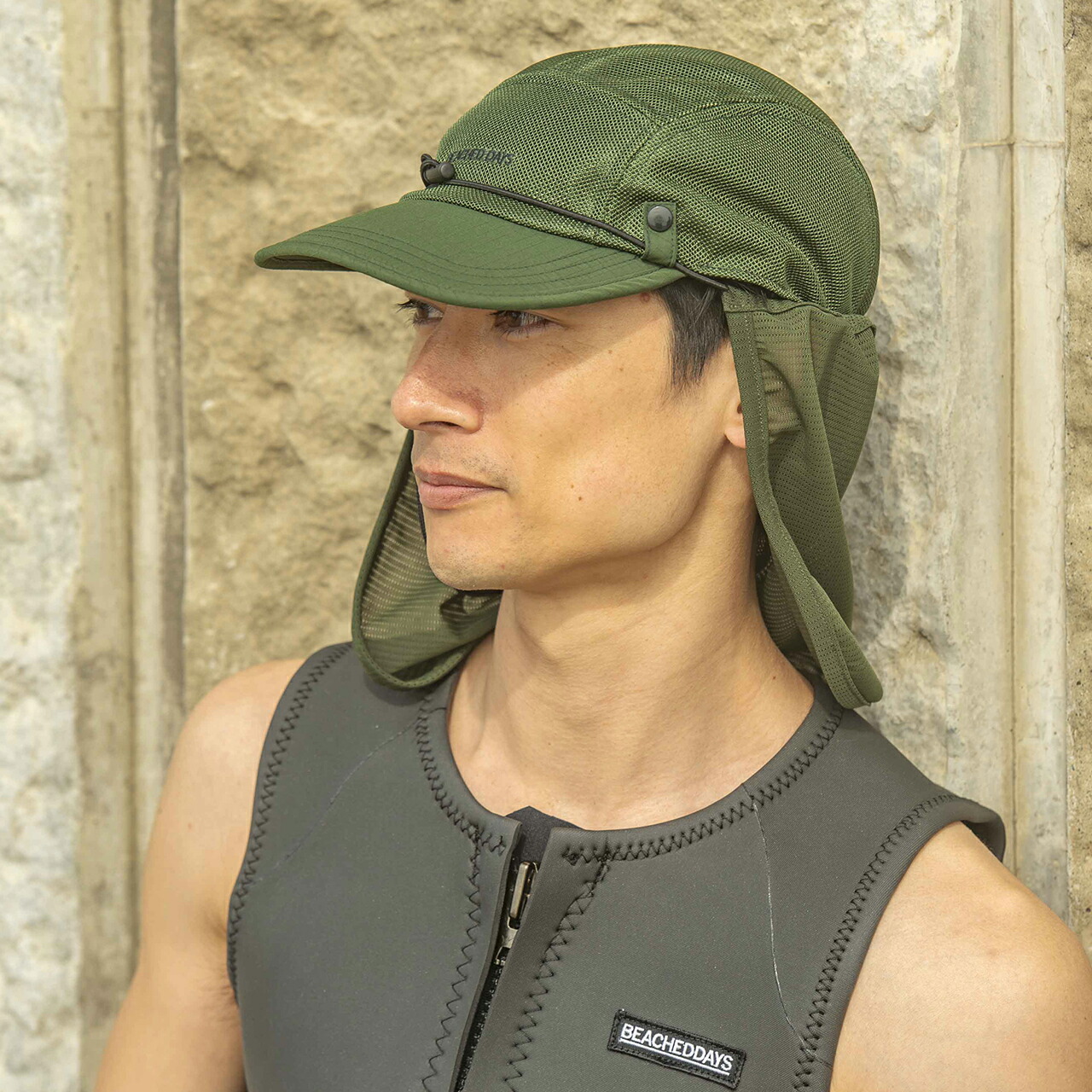 楽天市場】サンシェイド キャップ ビーチドデイズ 公式 BEACHED DAYS