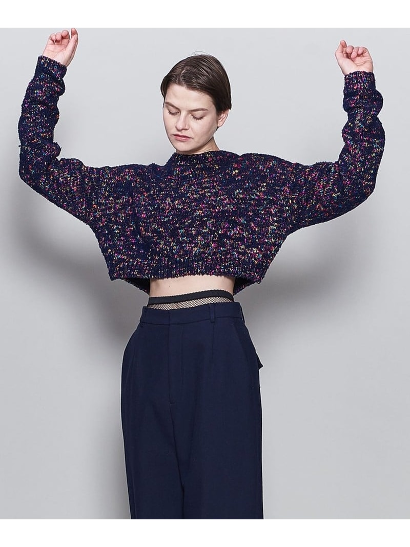 楽天市場】＜6(ROKU)＞マルチスラブ クルーネック ニット: 6(ROKU