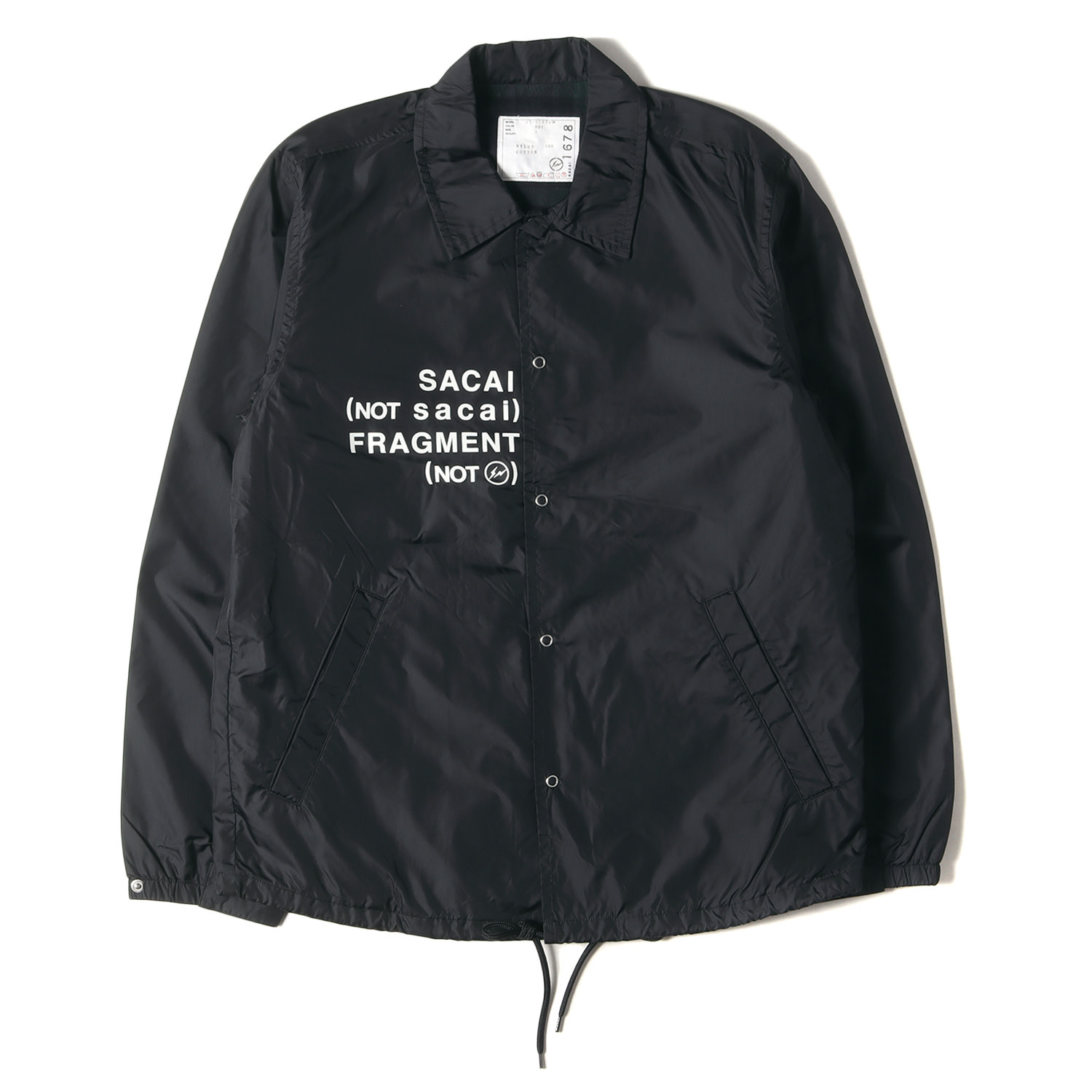 楽天市場】Sacai サカイ ジャケット サイズ:1 17AW fragment design