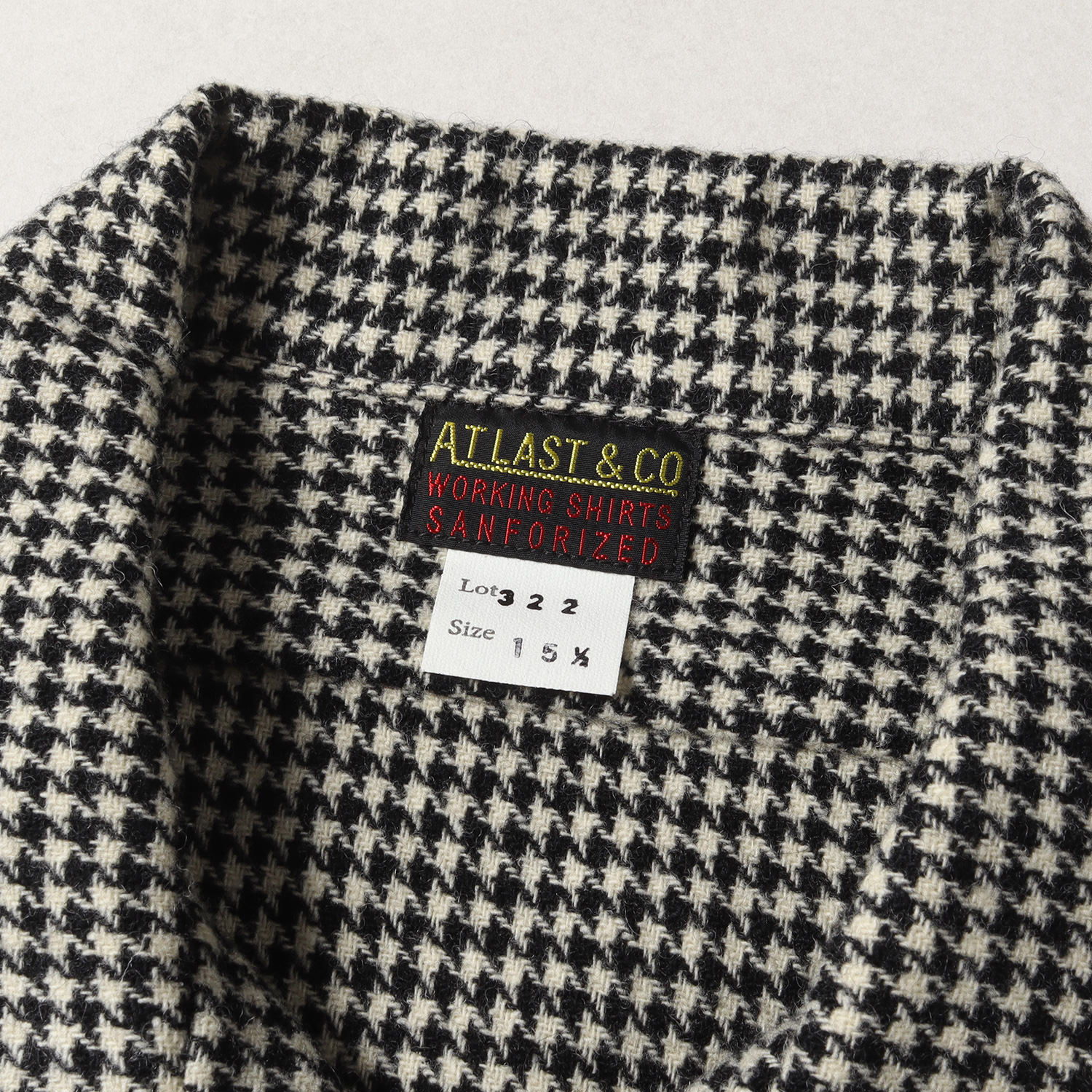 atlast atlast&co アットラスト ウールネルシャツ ネルシャツ At Last