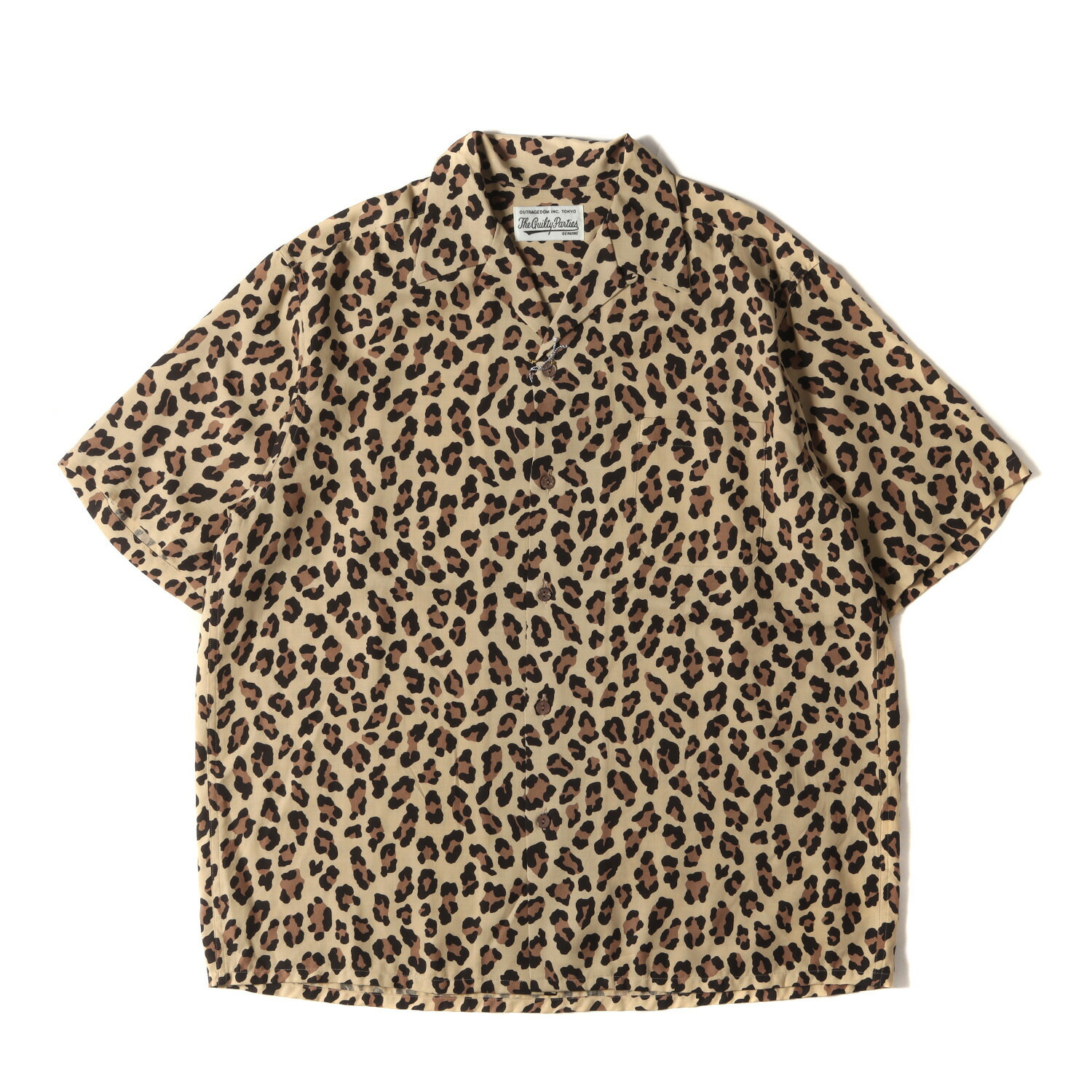 楽天市場】WACKO MARIA ワコマリア シャツ サイズ:L 22SS レオパード柄