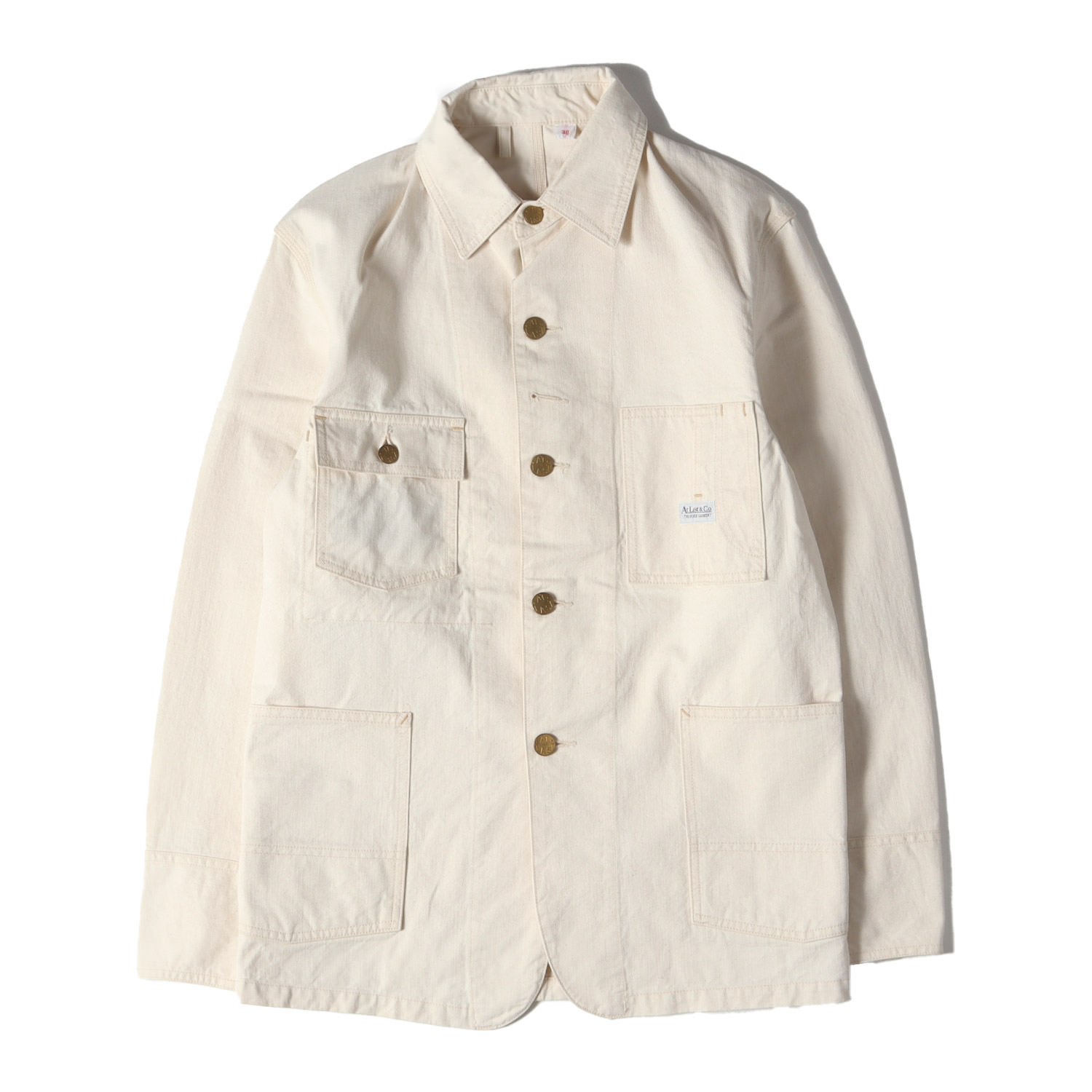 楽天市場】At LAST&CO アットラスト ジャケット サイズ:38 生成り