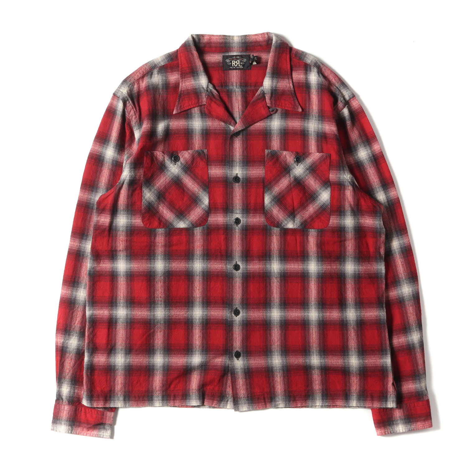 楽天市場】RRL ダブルアールエル シャツ サイズ:XL オンブレチェック