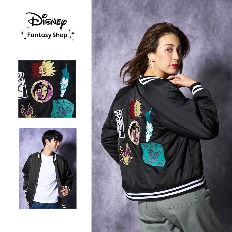 楽天市場】【Disney】 ディズニー ユニセックススカジャン「ヴィランズ