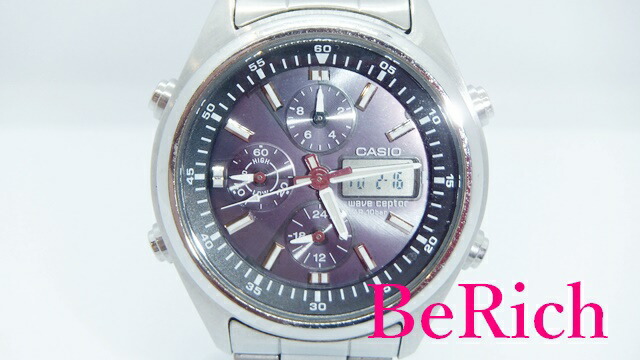楽天市場】カシオ CASIO メンズ 腕時計 ウェーブセプター WVQ-500DJ 紺