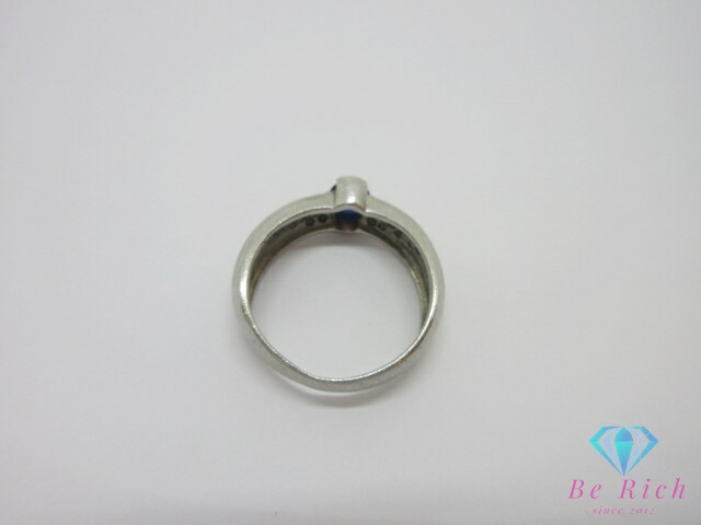 楽天市場】Pt900 プラチナ サファイア 0.42ct ダイヤモンド 0.18ct 付