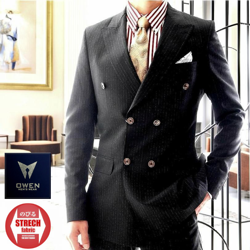 楽天市場】テーラードジャケット ダブル ブレザー かすれ ピン