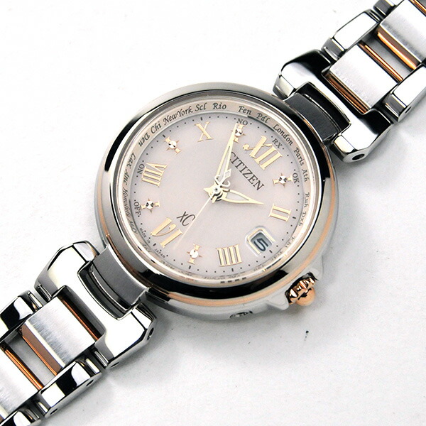 楽天市場】レディース腕時計 ソーラー電波時計 防水 クロスシー xc