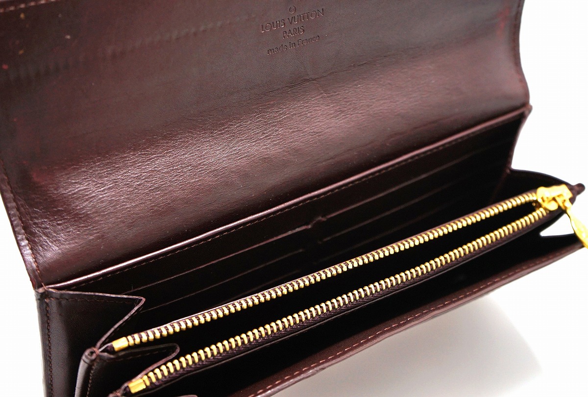 楽天市場】【財布】LOUIS VUITTON ルイ ヴィトン モノグラムヴェルニ