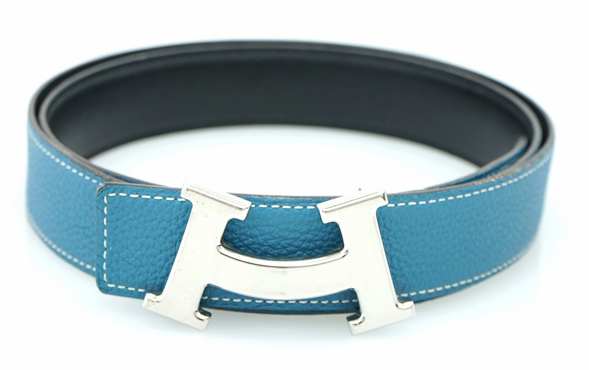 楽天市場】HERMES エルメス スマイル Hベルト リバーシブルベルト バイ