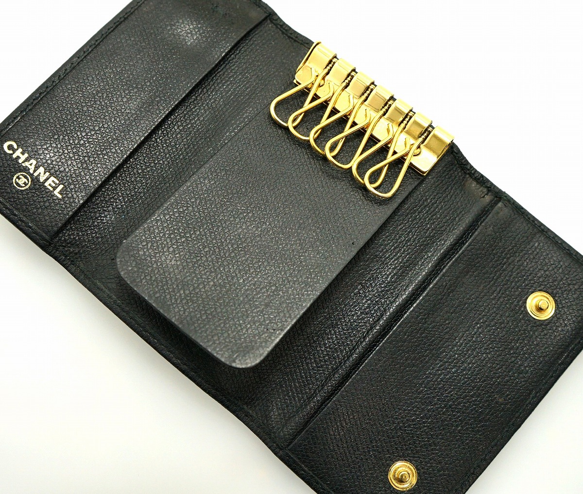 楽天市場】CHANEL シャネル ココボタン 6連キーケース ココマーク