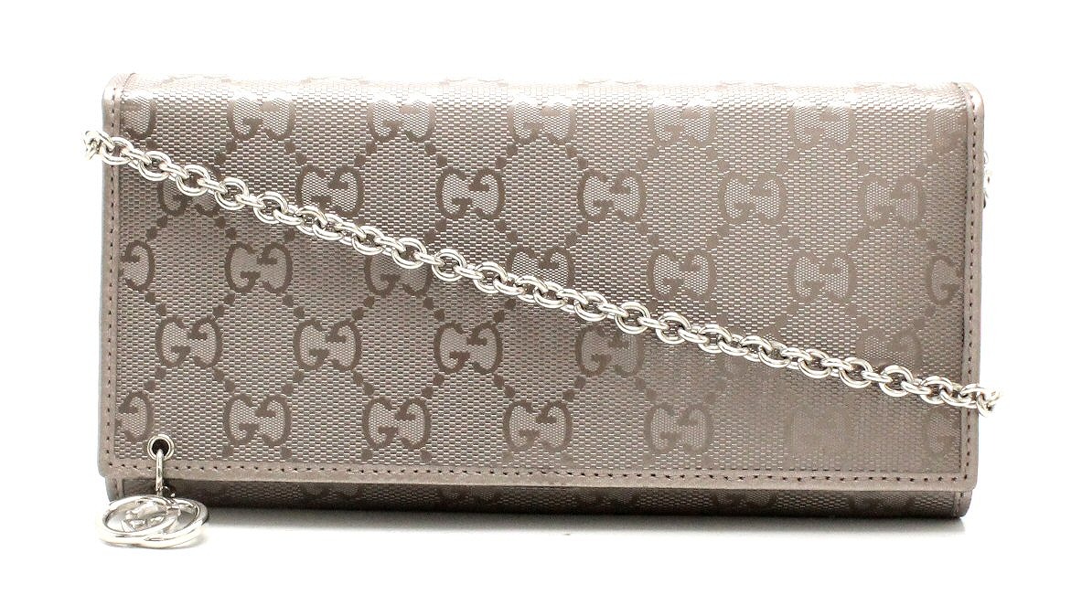 楽天市場】【財布】GUCCI グッチ GGインプリメ ウォレット チェーン
