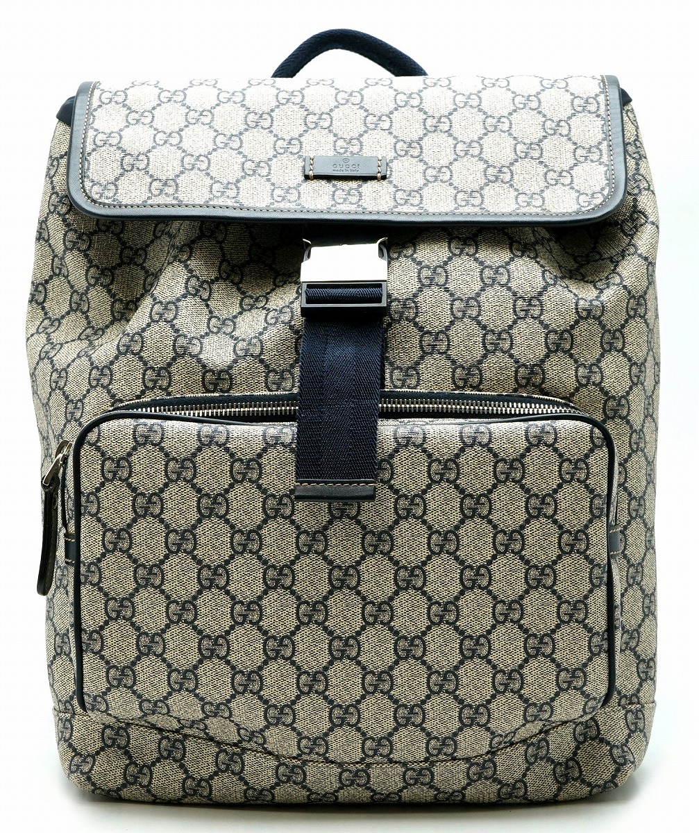 楽天市場】【バッグ】GUCCI グッチ GGスプリーム バックパック