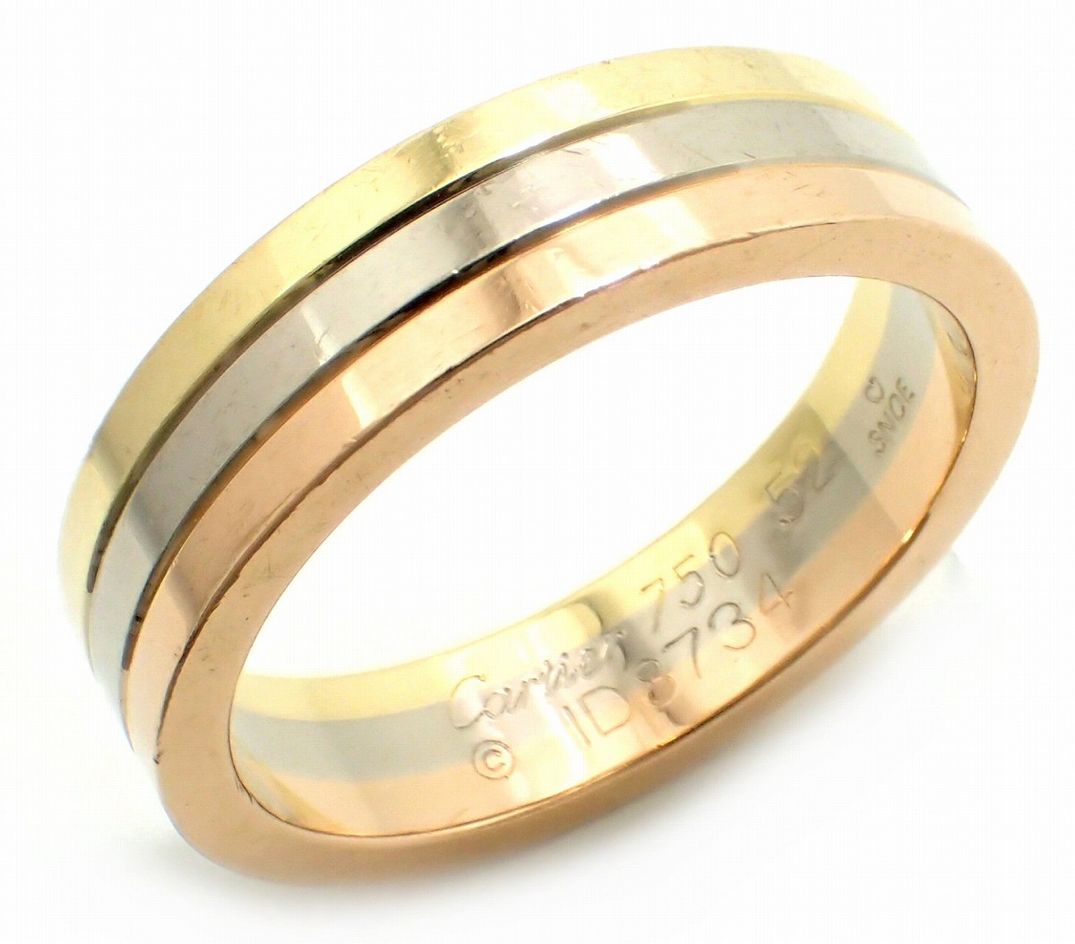 楽天市場】【ジュエリー】Cartier カルティエ トリニティ スリー