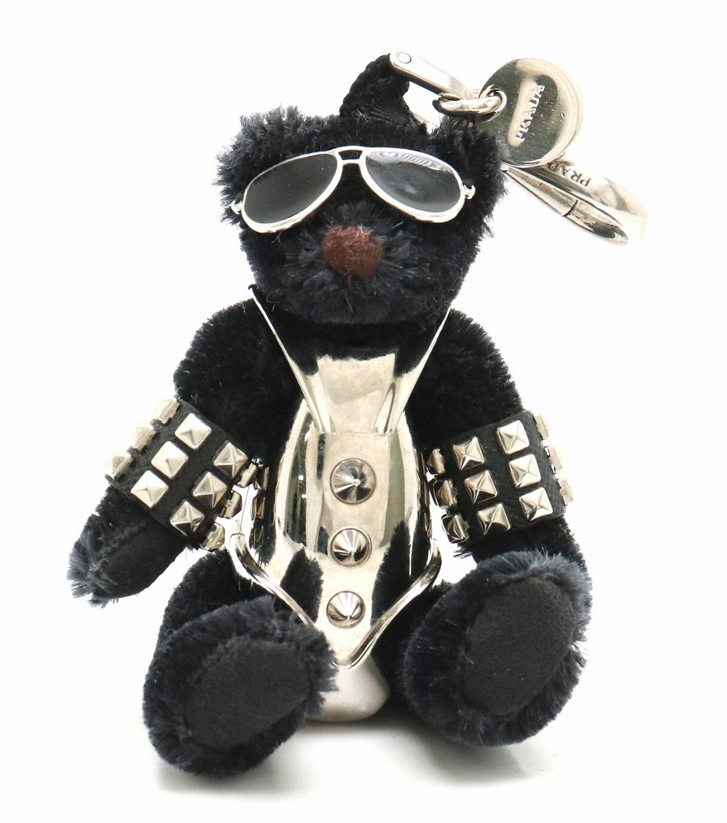 楽天市場】PRADA プラダ チャーム ベアー クマ スタッズ サングラス