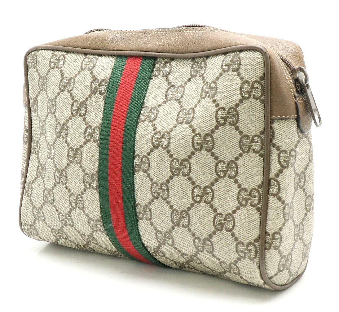 楽天市場】【バッグ】GUCCI グッチ GGプラス シェリーライン オールド