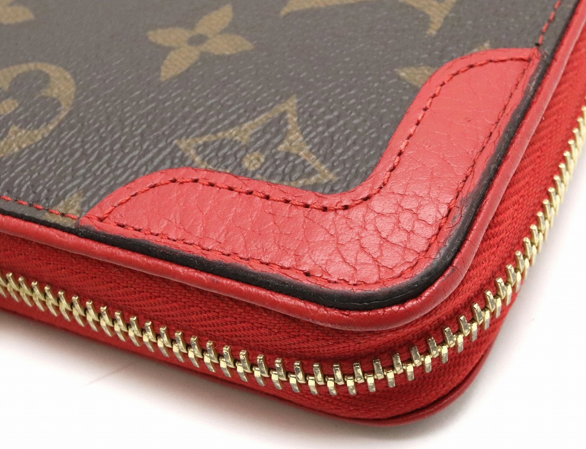 楽天市場】【財布】LOUIS VUITTON ルイ ヴィトン モノグラム ジッピー