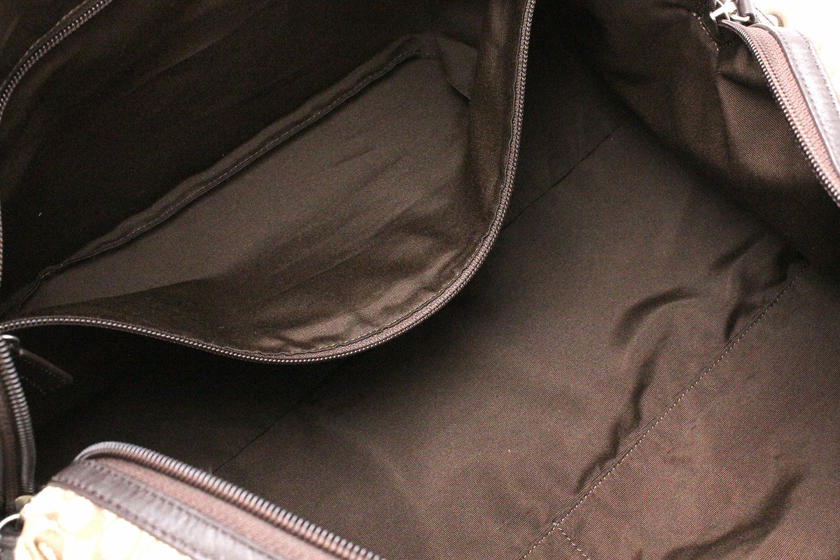 楽天市場】【バッグ】COACH コーチ ミニシグネチャー ストライプ