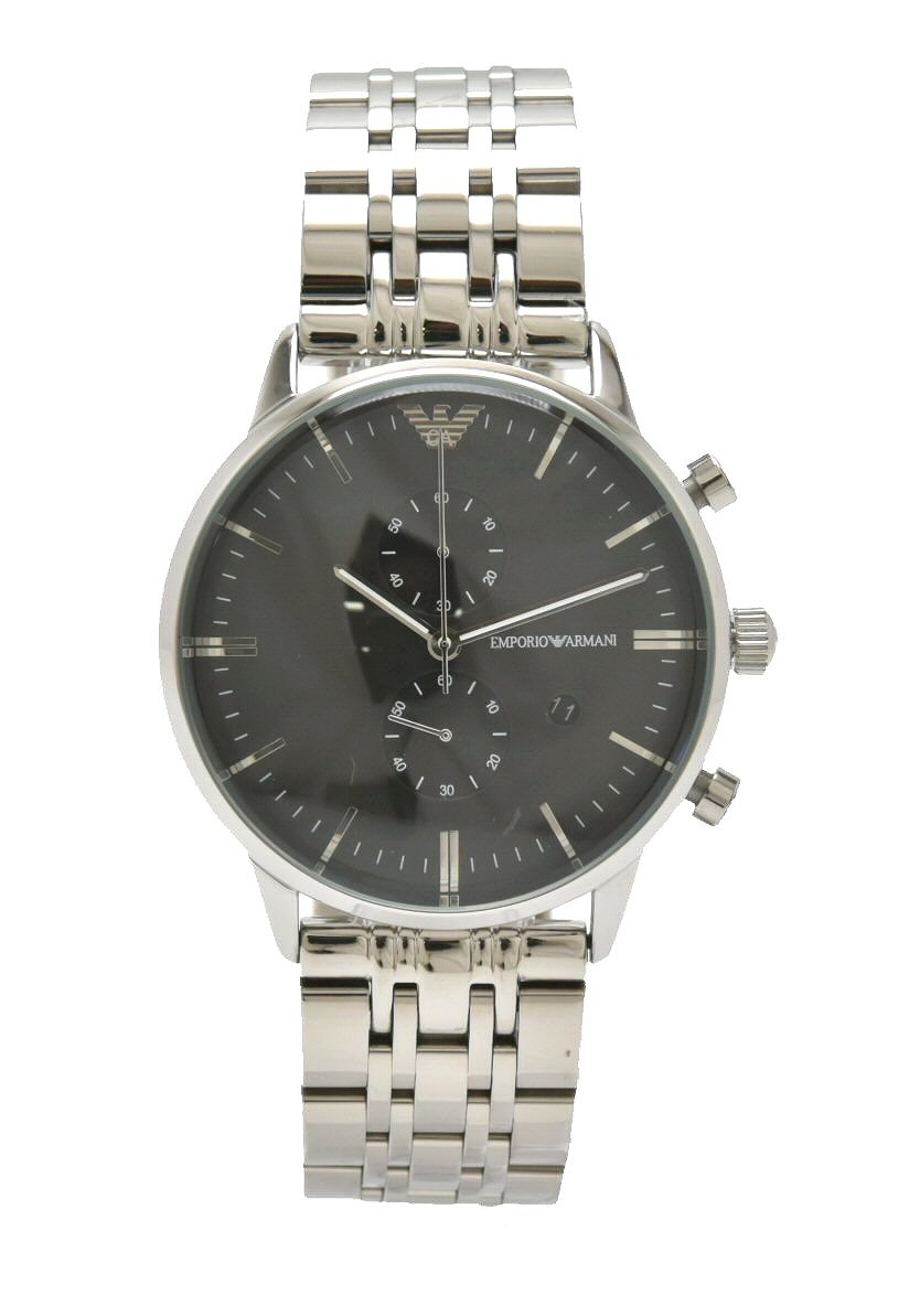 新品】EMPORIO ARMANI 長方形ケース 稼働品 時計 新品】EMPORIO ARMANI